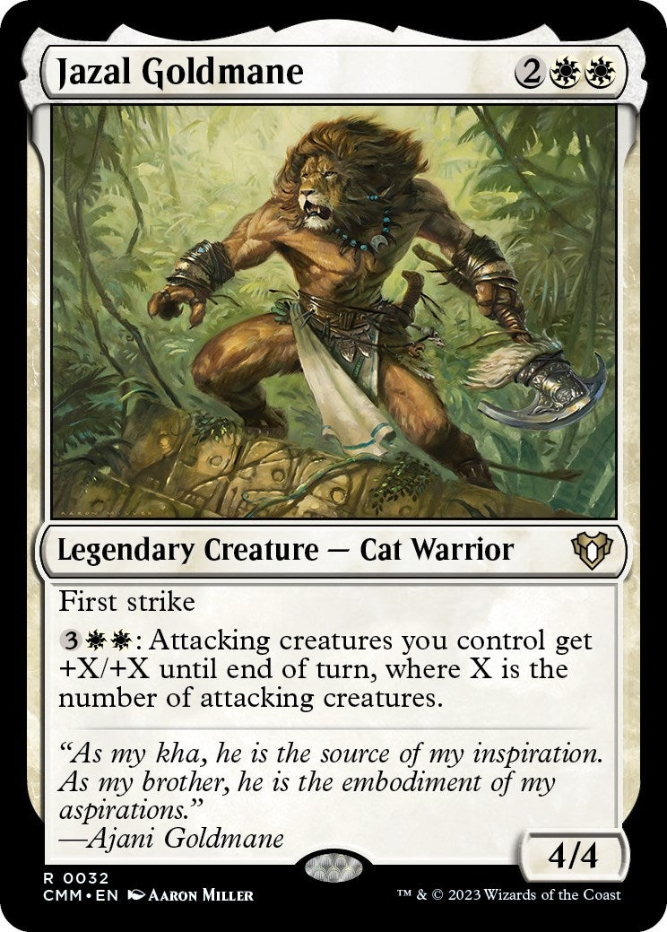 Image for Jazal Goldmane (Commander Masters) (32) - Magic: The Gathering