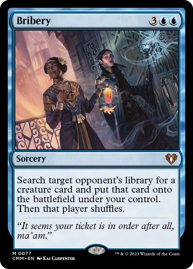 Image for Bribery (Commander Masters) (77) - Magic: The Gathering