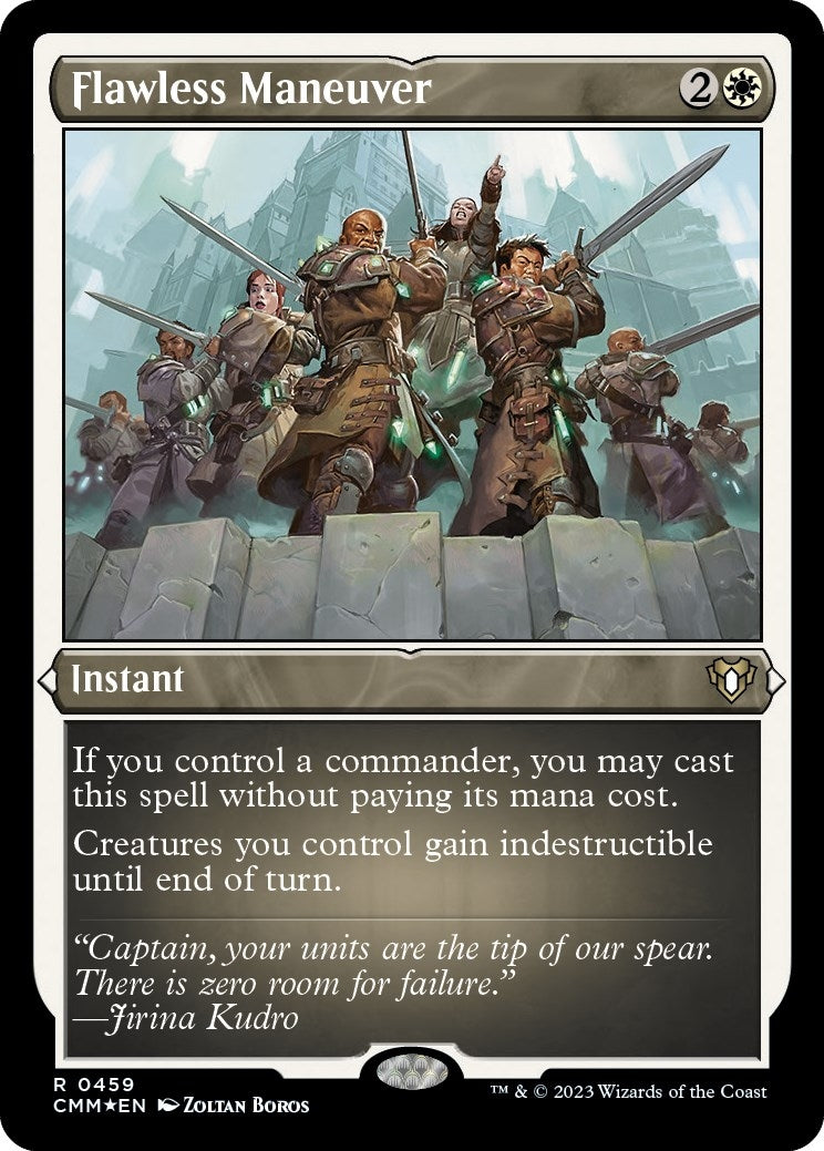 Image for Flawless Maneuver (Foil Etched) (Commander Masters) (459) - Magic: The Gathering