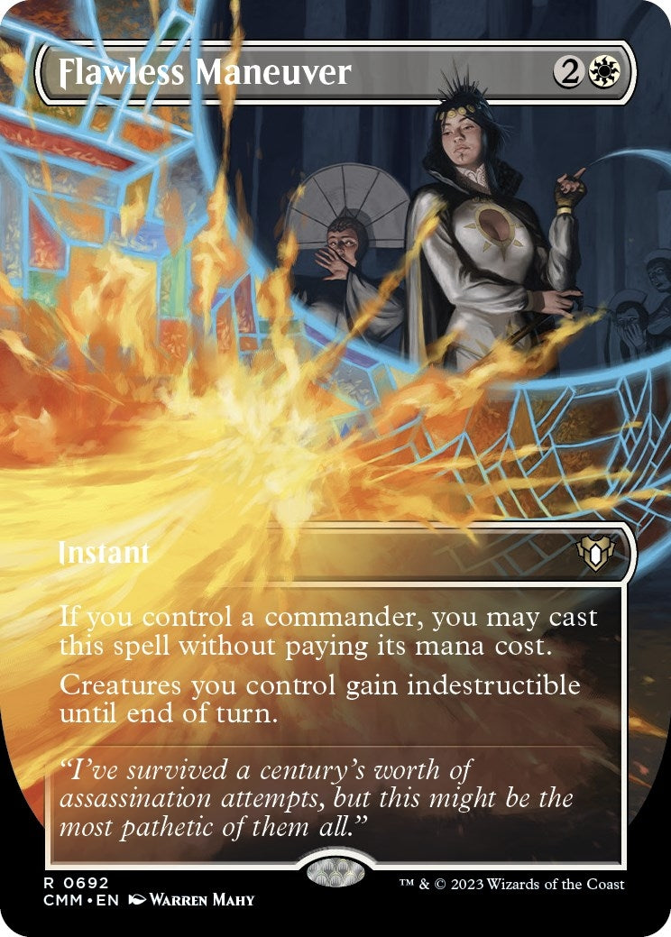 Image for Flawless Maneuver (Borderless) (Commander Masters) (692) - Magic: The Gathering
