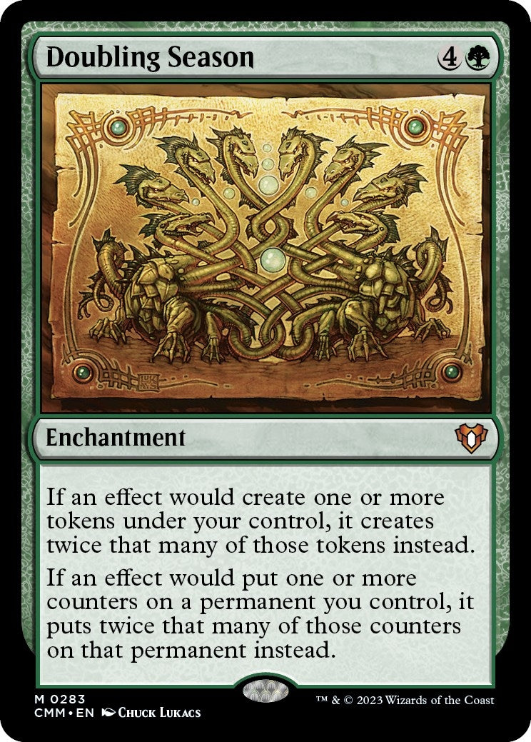 Image for Doubling Season (Commander Masters) (283) - Magic: The Gathering