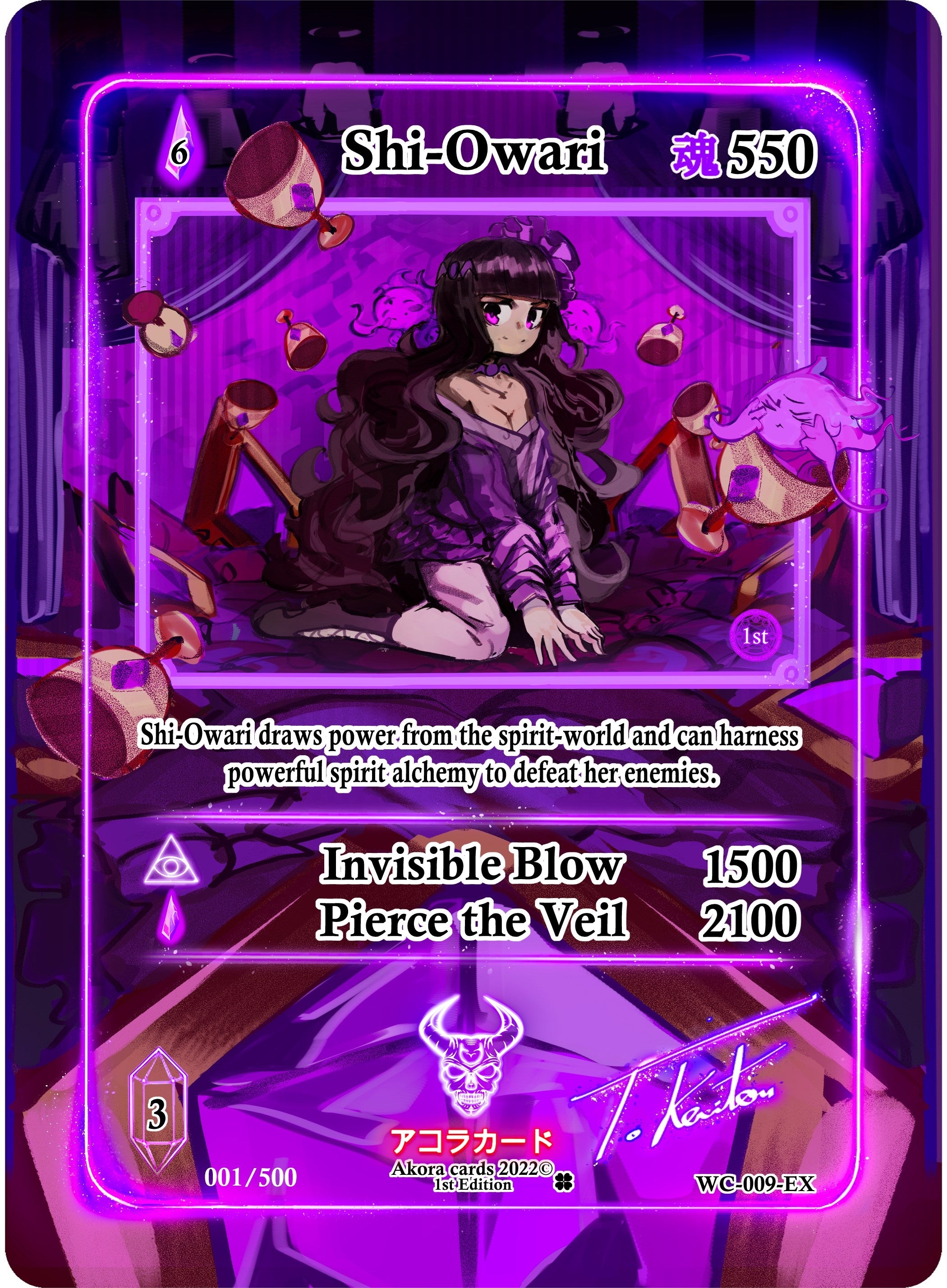 Image for Shi-Owari (Extended Art) (Serial Numbered) (Warped Crusaders [1st Edition]) (WC-009-EX) - Akora TCG