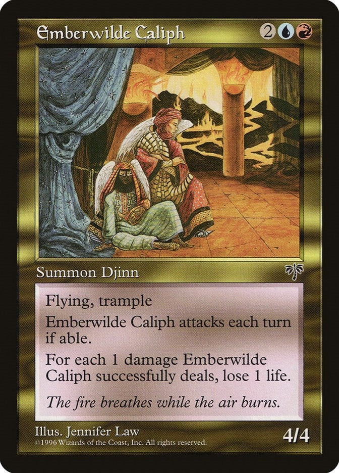 Image for Emberwilde Caliph (Mirage) - Magic: The Gathering