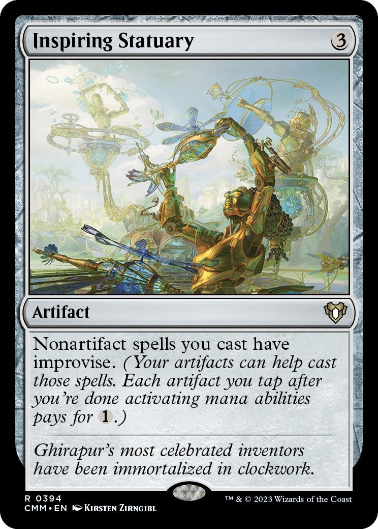 Image for Inspiring Statuary (Commander Masters) (394) - Magic: The Gathering