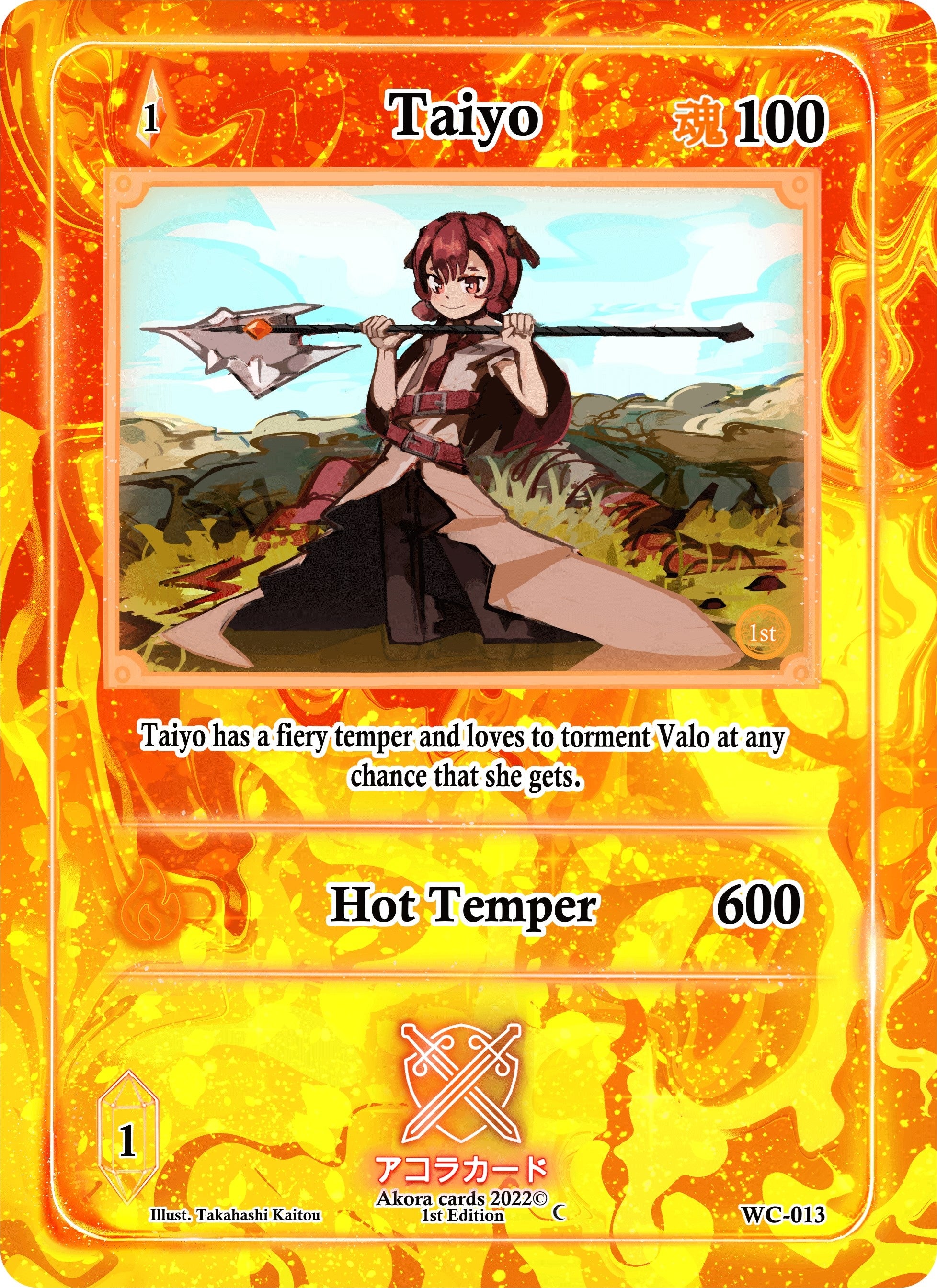 Image for Taiyo (Warped Crusaders [1st Edition]) (WC-013) - Akora TCG
