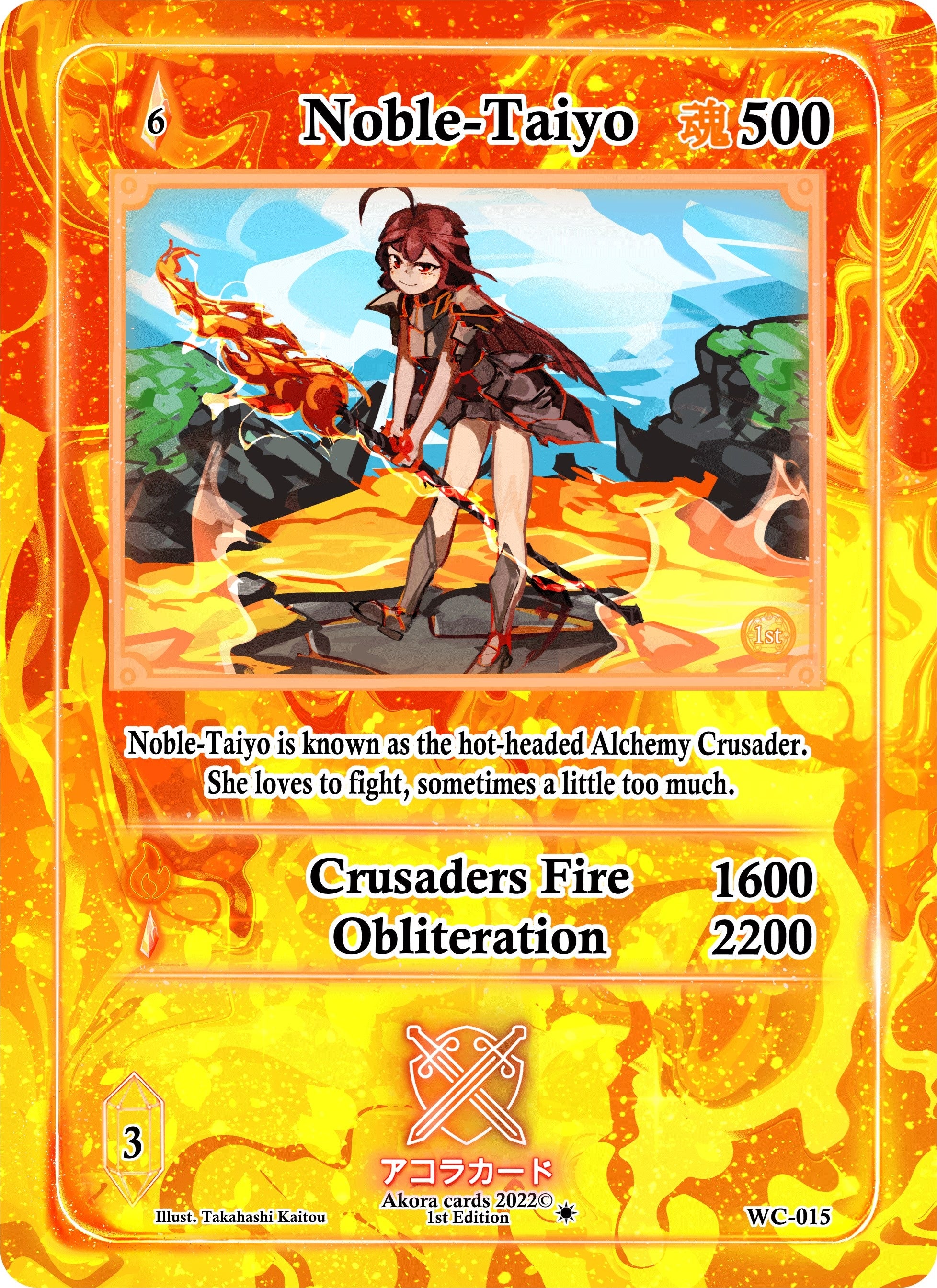 Image for Noble-Taiyo (Warped Crusaders [1st Edition]) (WC-015) - Akora TCG
