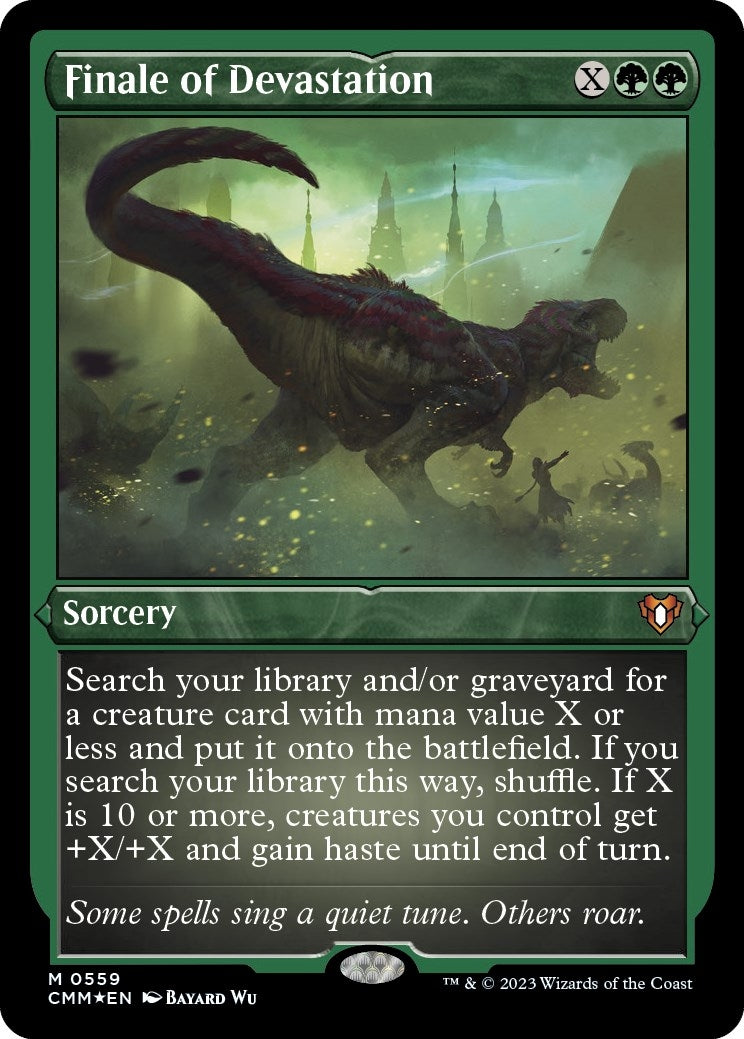 Image for Finale of Devastation (Foil Etched) (Commander Masters) (559) - Magic: The Gathering