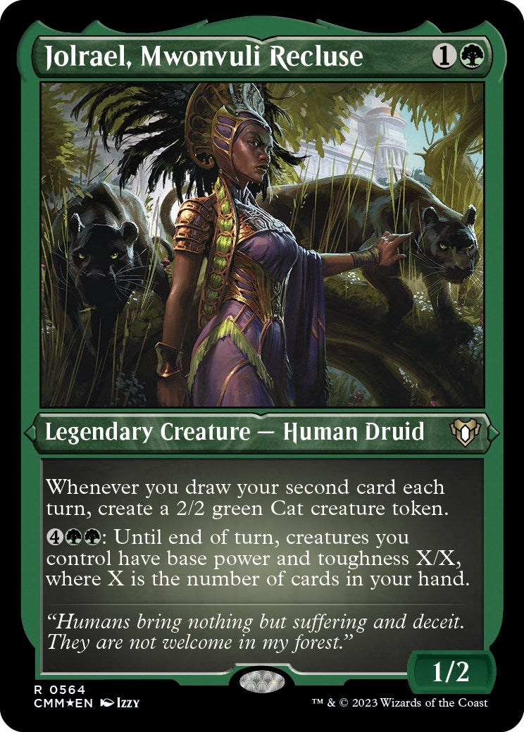 Image for Jolrael, Mwonvuli Recluse (Foil Etched) (Commander Masters) (564) - Magic: The Gathering