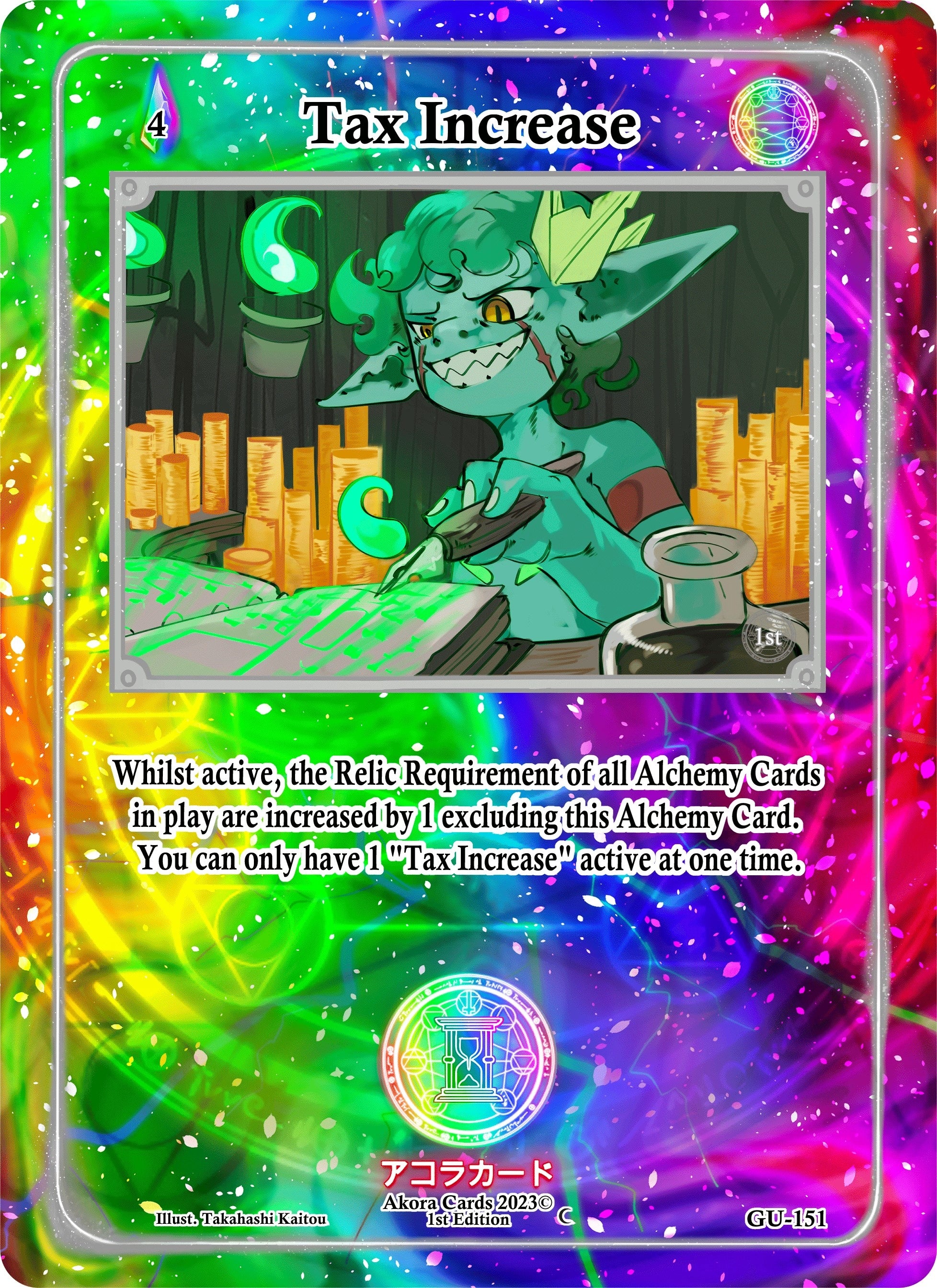 Image for Tax Increase (Grordhelm Uprising [1st Edition]) (GU-151) - Akora TCG