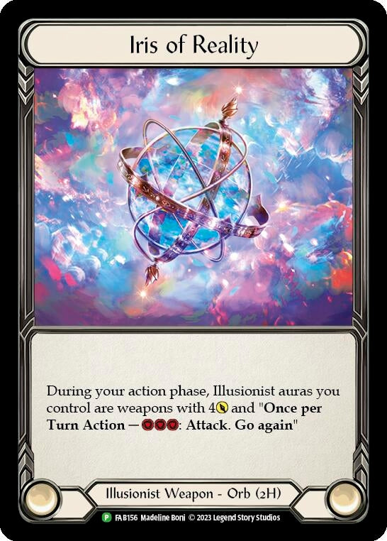 Image for Iris of Reality - FAB156 (Flesh and Blood: Promo Cards) (FAB156) - Flesh and Blood TCG