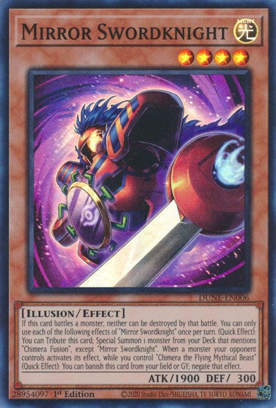 Image for Mirror Swordknight (Duelist Nexus) (DUNE-EN006) - YuGiOh