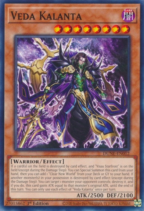 Image for Veda Kalanta (Duelist Nexus) (DUNE-EN012) - YuGiOh