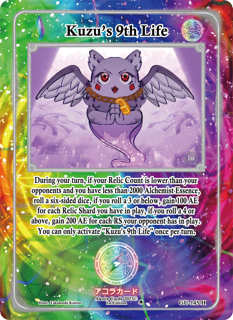 Image for Kuzu's 9th Life (Holo) (Grordhelm Uprising [1st Edition]) (GU-145-H) - Akora TCG