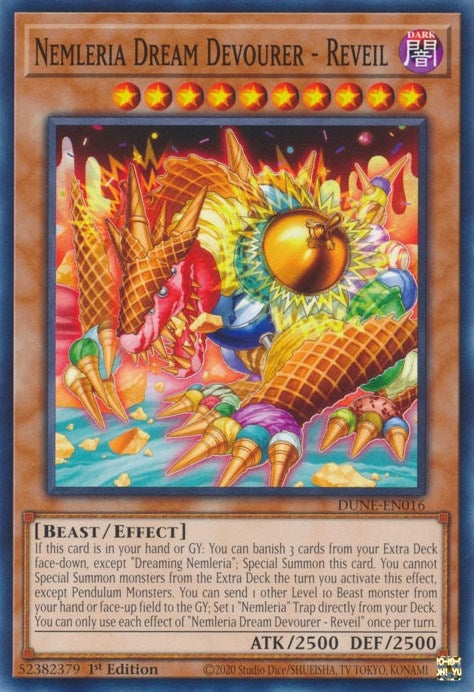 Image for Nemleria Dream Devourer - Reveil (Duelist Nexus) (DUNE-EN016) - YuGiOh
