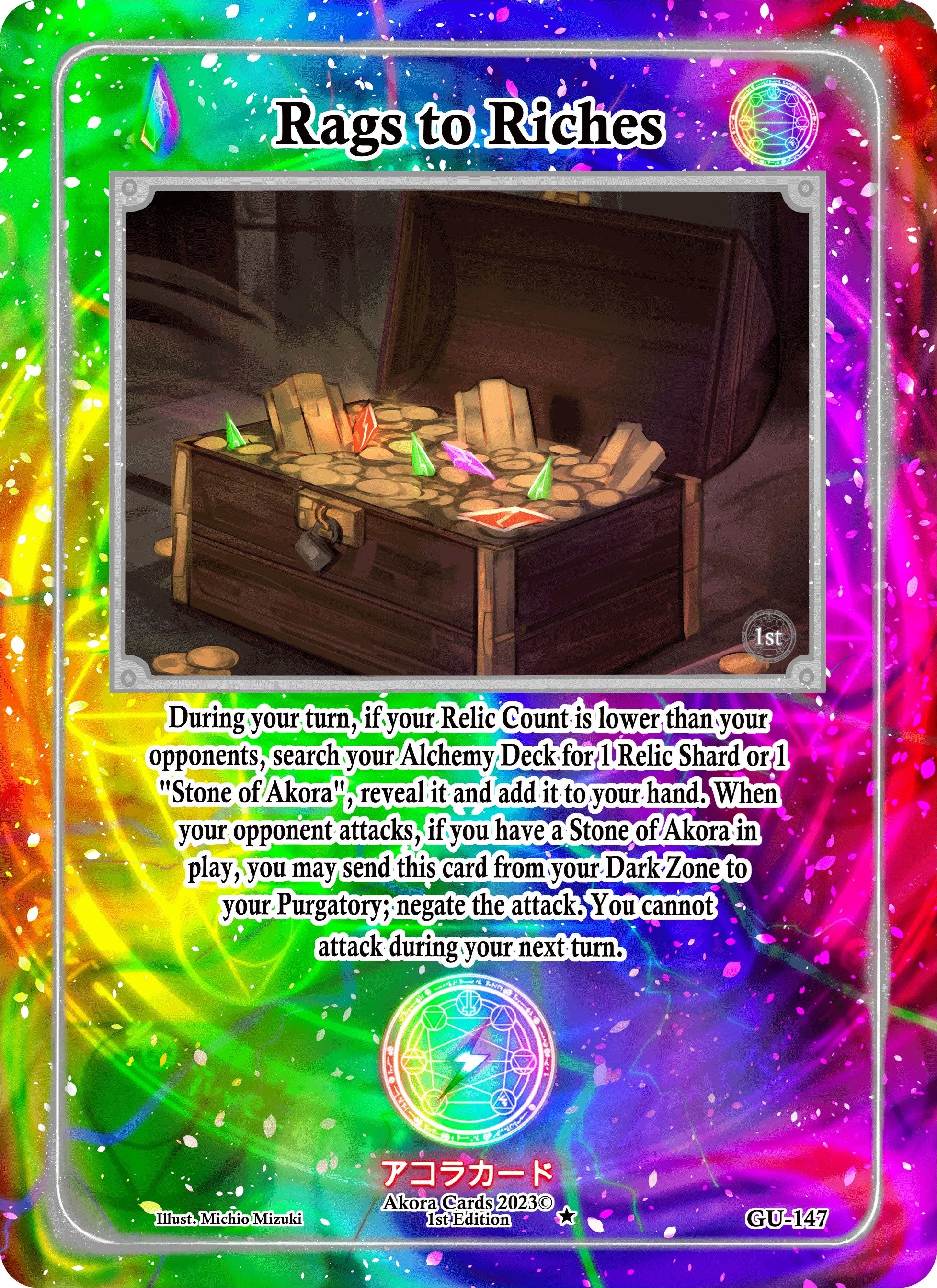 Image for Rags to Riches (Grordhelm Uprising [1st Edition]) (GU-147) - Akora TCG