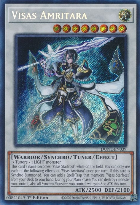 Image for Visas Amritara (Duelist Nexus) (DUNE-EN039) - YuGiOh