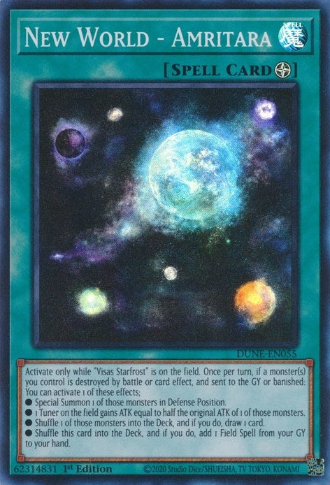 Image for New World - Amritara (Duelist Nexus) (DUNE-EN055) - YuGiOh