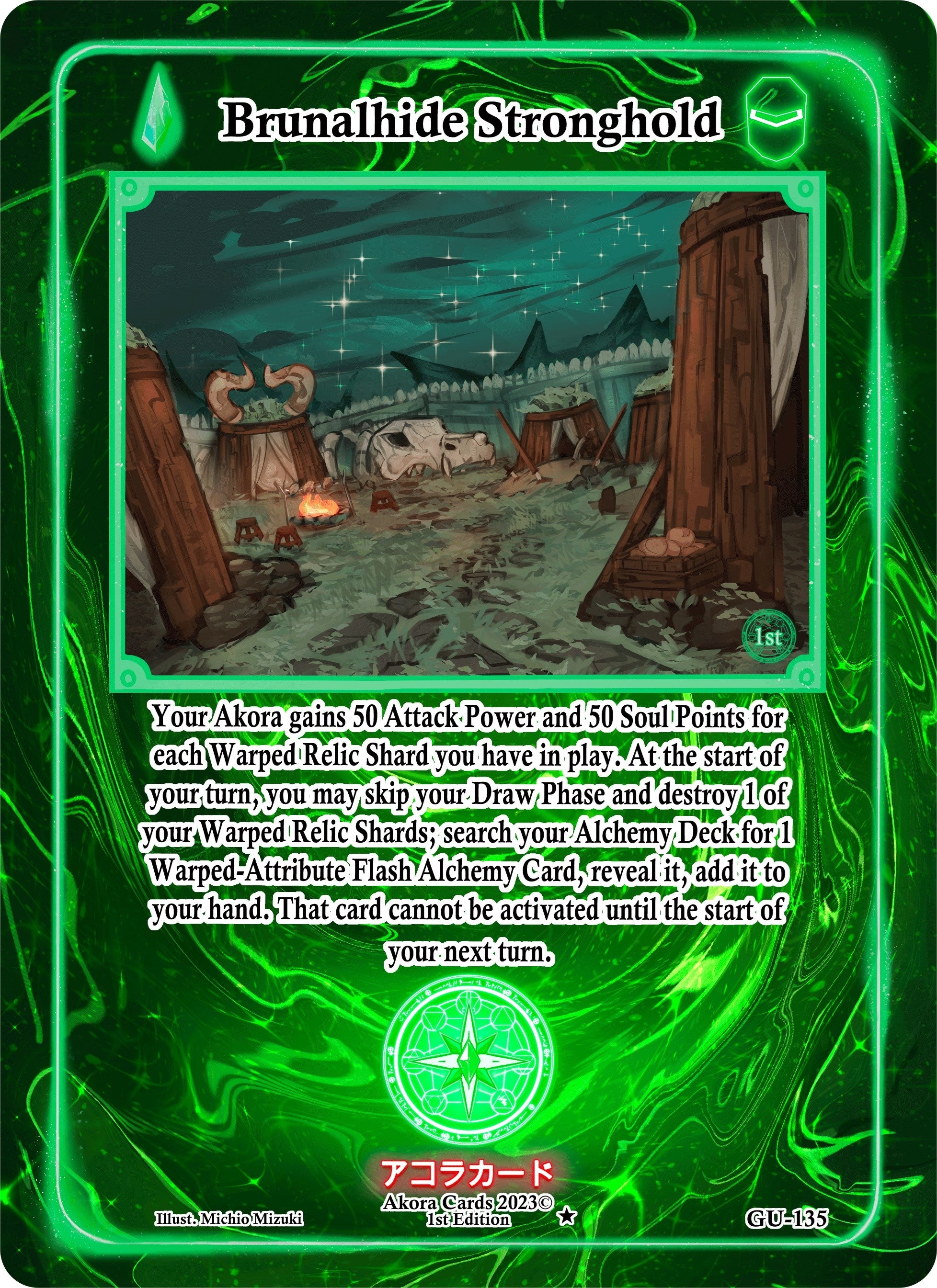 Image for Brunalhide Stronghold (Grordhelm Uprising [1st Edition]) (GU-135) - Akora TCG