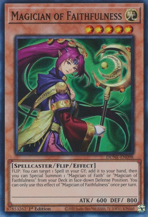 Image for Magician of Faithfulness (Duelist Nexus) (DUNE-EN098) - YuGiOh