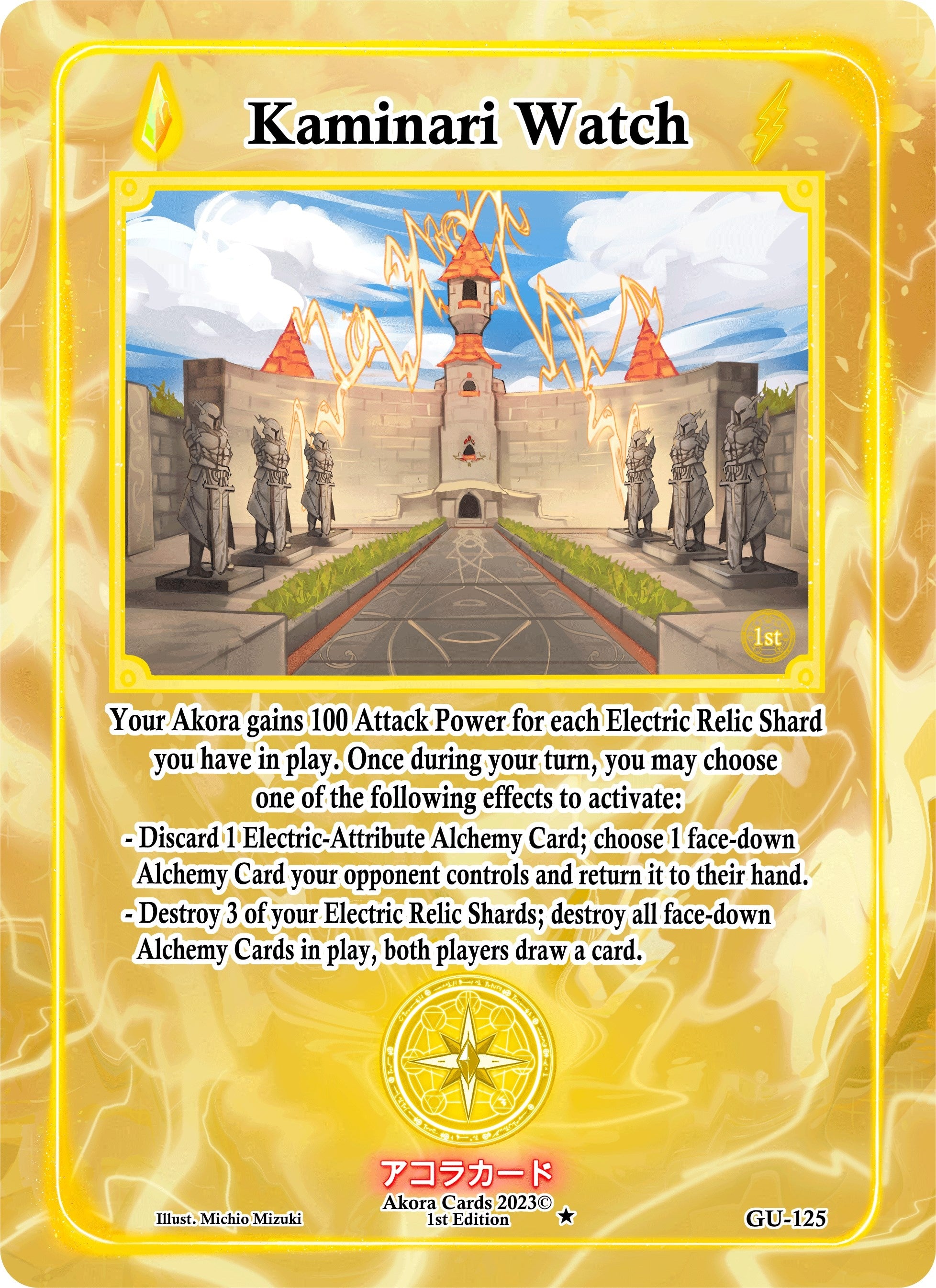 Image for Kaminari Watch (Grordhelm Uprising [1st Edition]) (GU-125) - Akora TCG