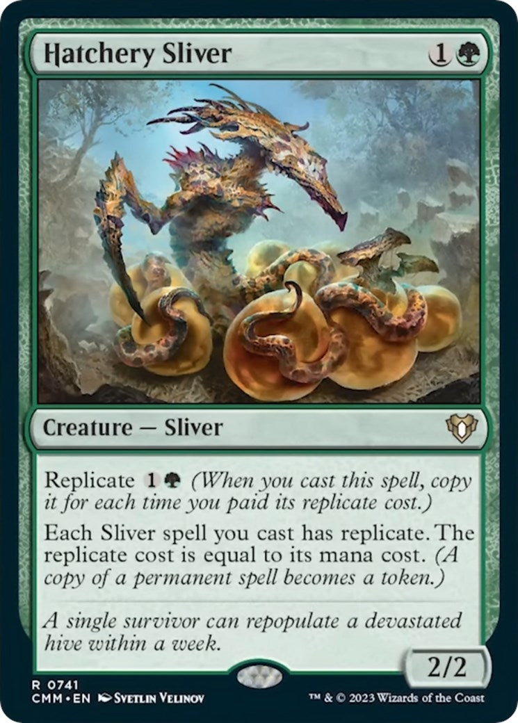 Image for Hatchery Sliver (Commander Masters) (741) - Magic: The Gathering