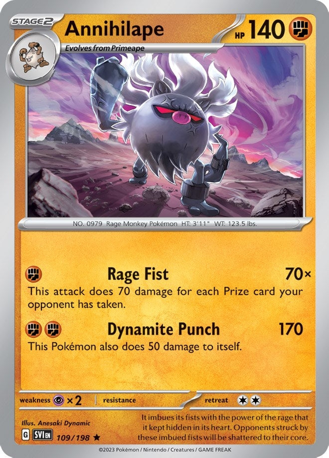 Image for Annihilape (Deck Exclusives) (109/198) - Pokemon