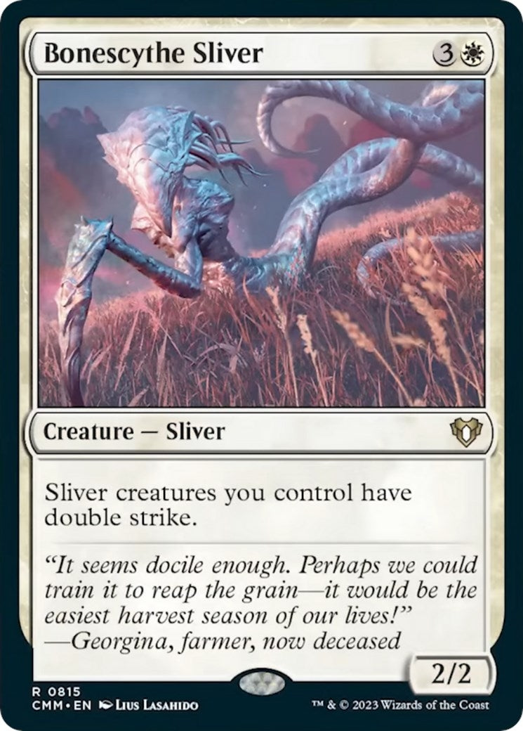 Image for Bonescythe Sliver (Commander Masters) (815) - Magic: The Gathering