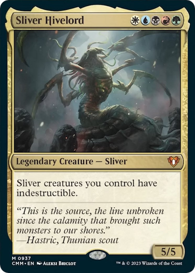 Image for Sliver Hivelord (Commander Masters) (937) - Magic: The Gathering