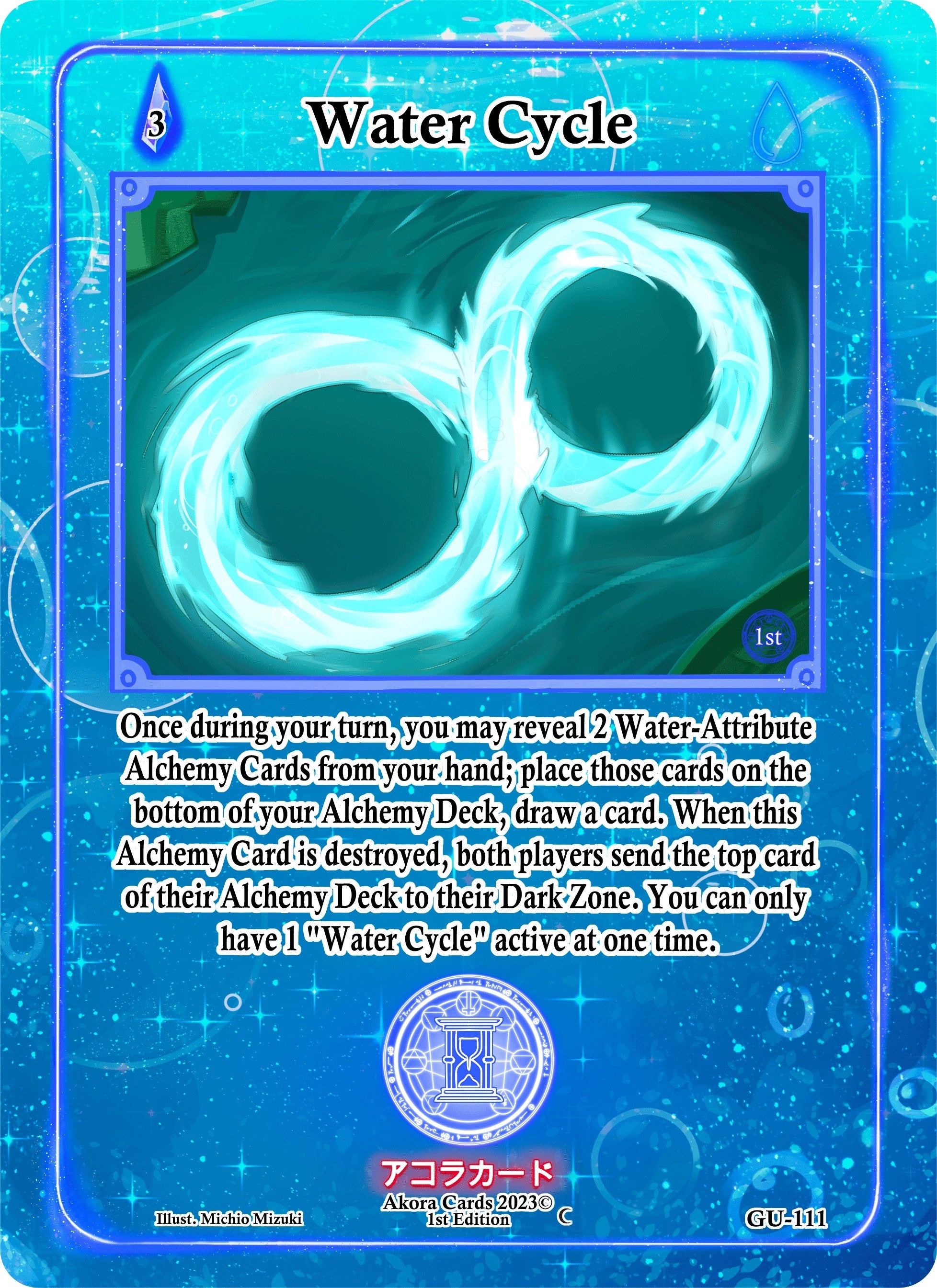 Image for Water Cycle (Grordhelm Uprising [1st Edition]) (GU-111) - Akora TCG