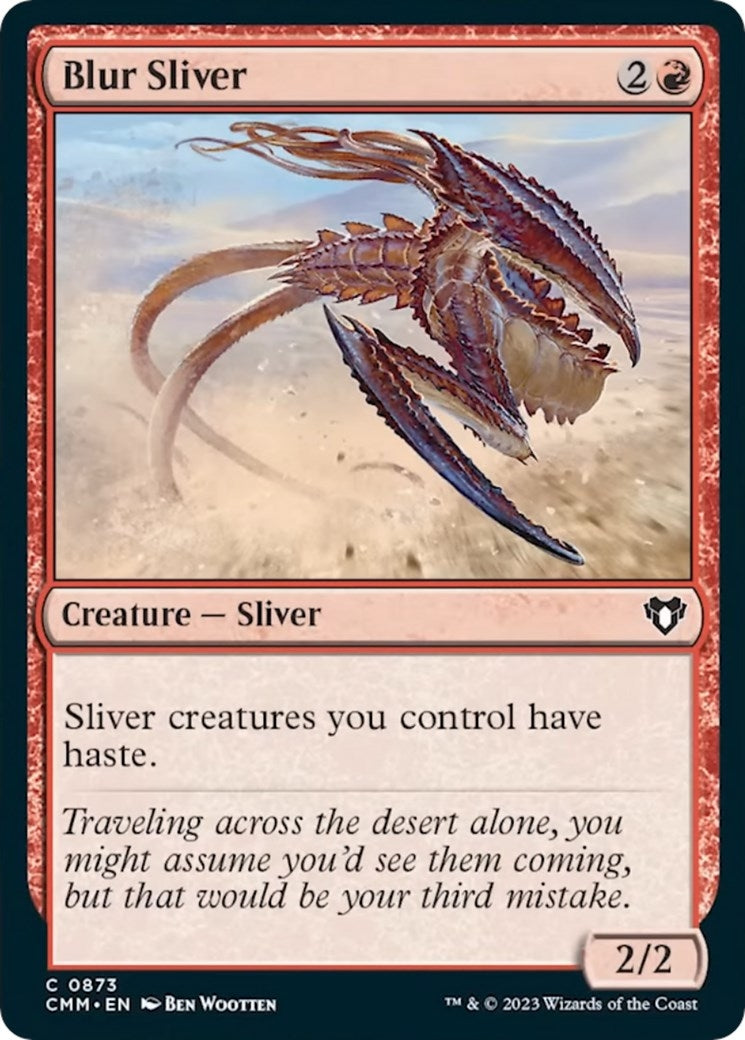 Image for Blur Sliver (Commander Masters) (873) - Magic: The Gathering