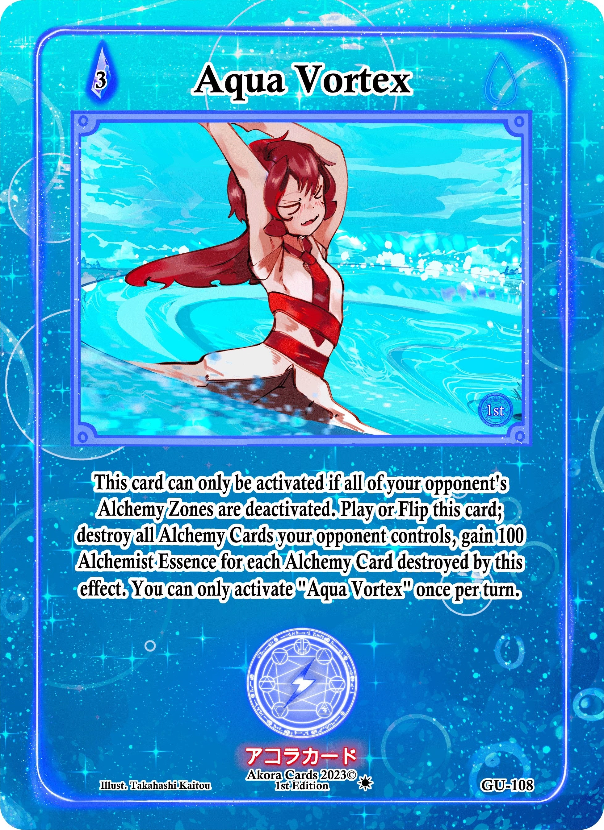 Image for Aqua Vortex (Grordhelm Uprising [1st Edition]) (GU-108) - Akora TCG