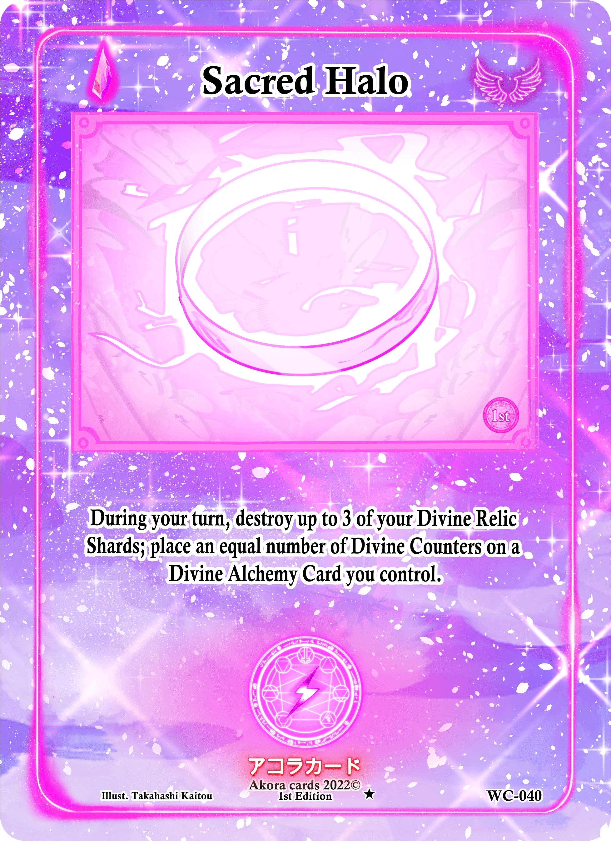 Image for Sacred Halo (Warped Crusaders [1st Edition]) (WC-040) - Akora TCG