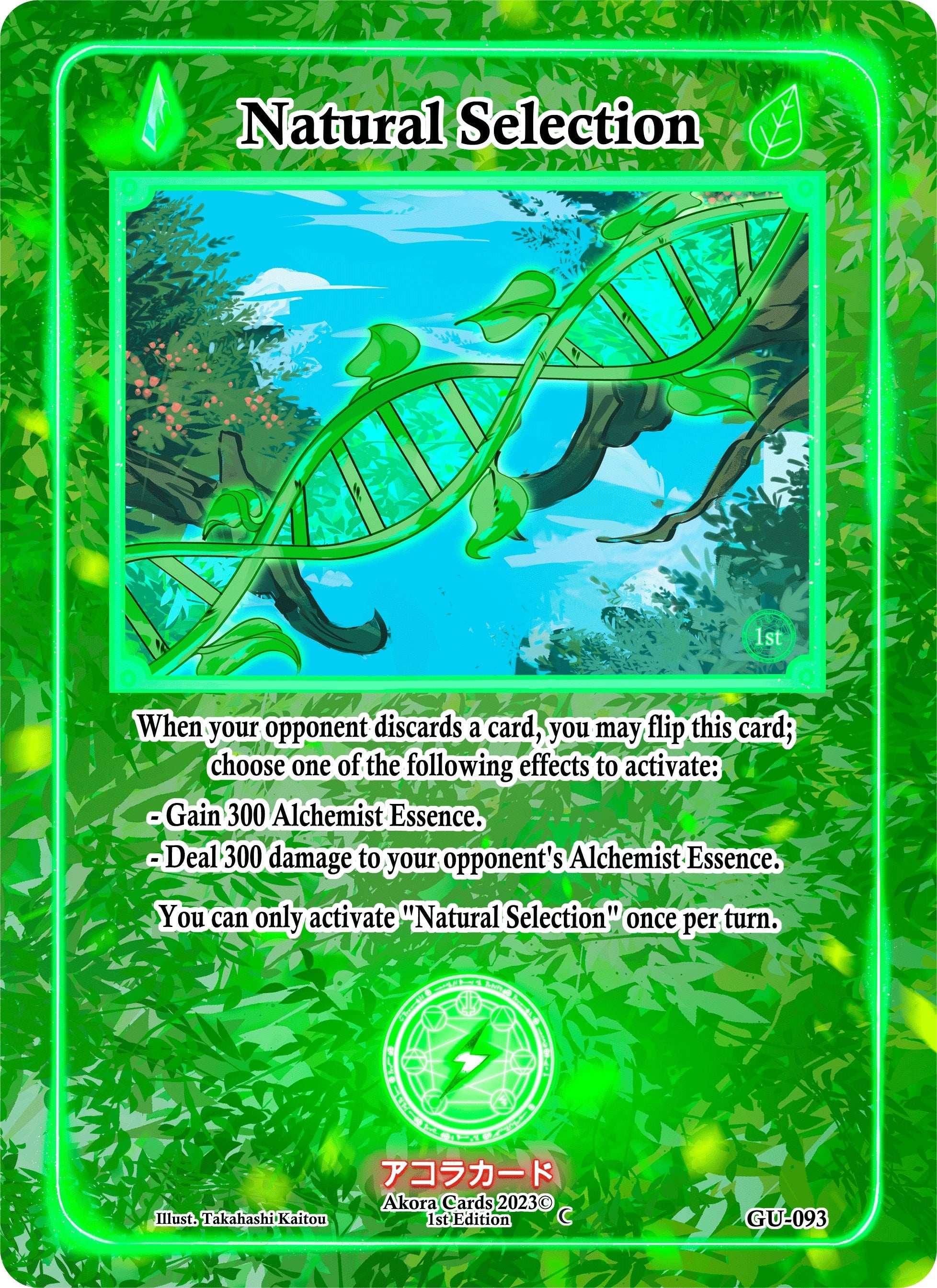 Image for Natural Selection (Grordhelm Uprising [1st Edition]) (GU-093) - Akora TCG