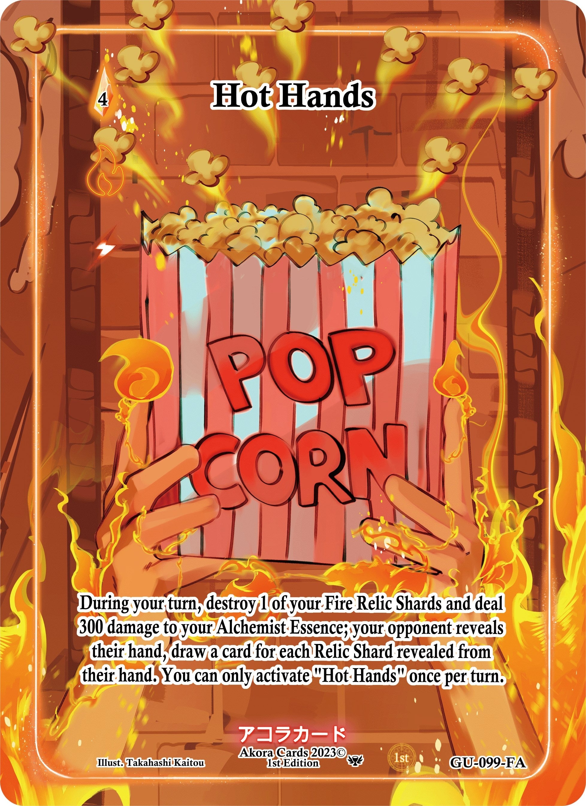 Image for Hot Hands (Full Art) (Grordhelm Uprising [1st Edition]) (GU-099-FA) - Akora TCG