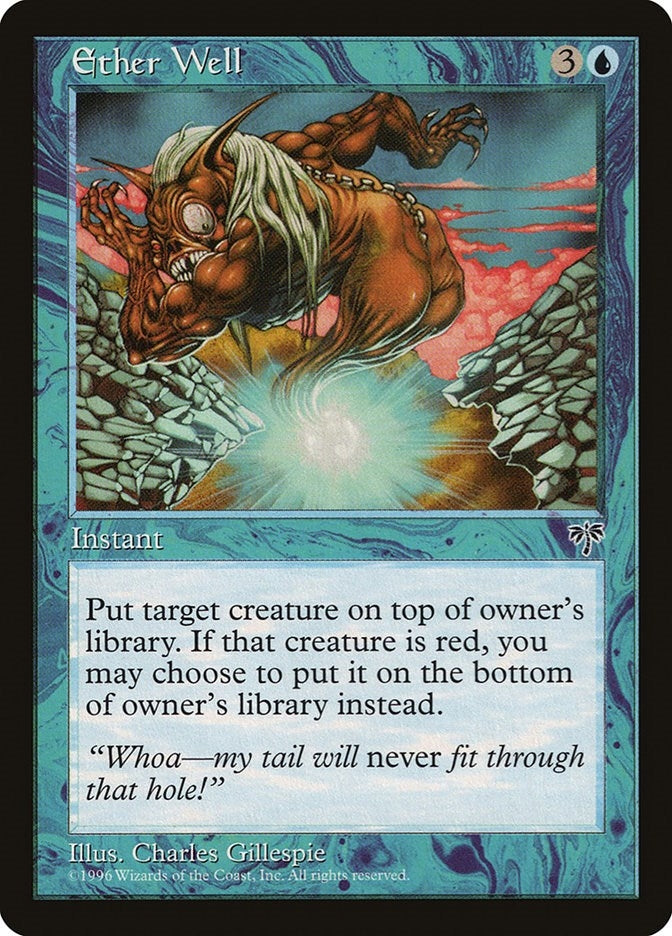 Image for Ether Well (Mirage) - Magic: The Gathering