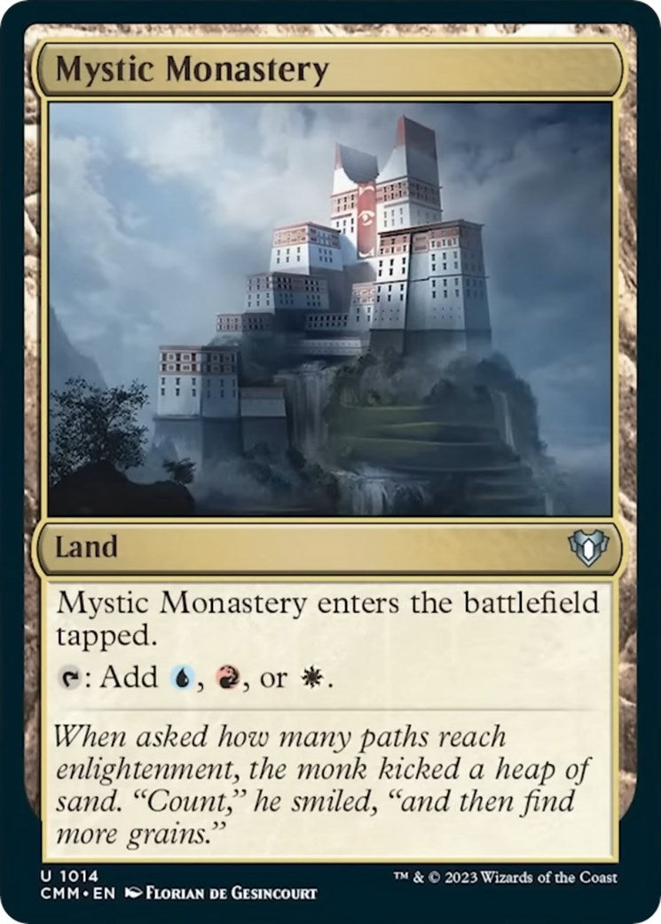 Image for Mystic Monastery (Commander Masters) (1014) - Magic: The Gathering