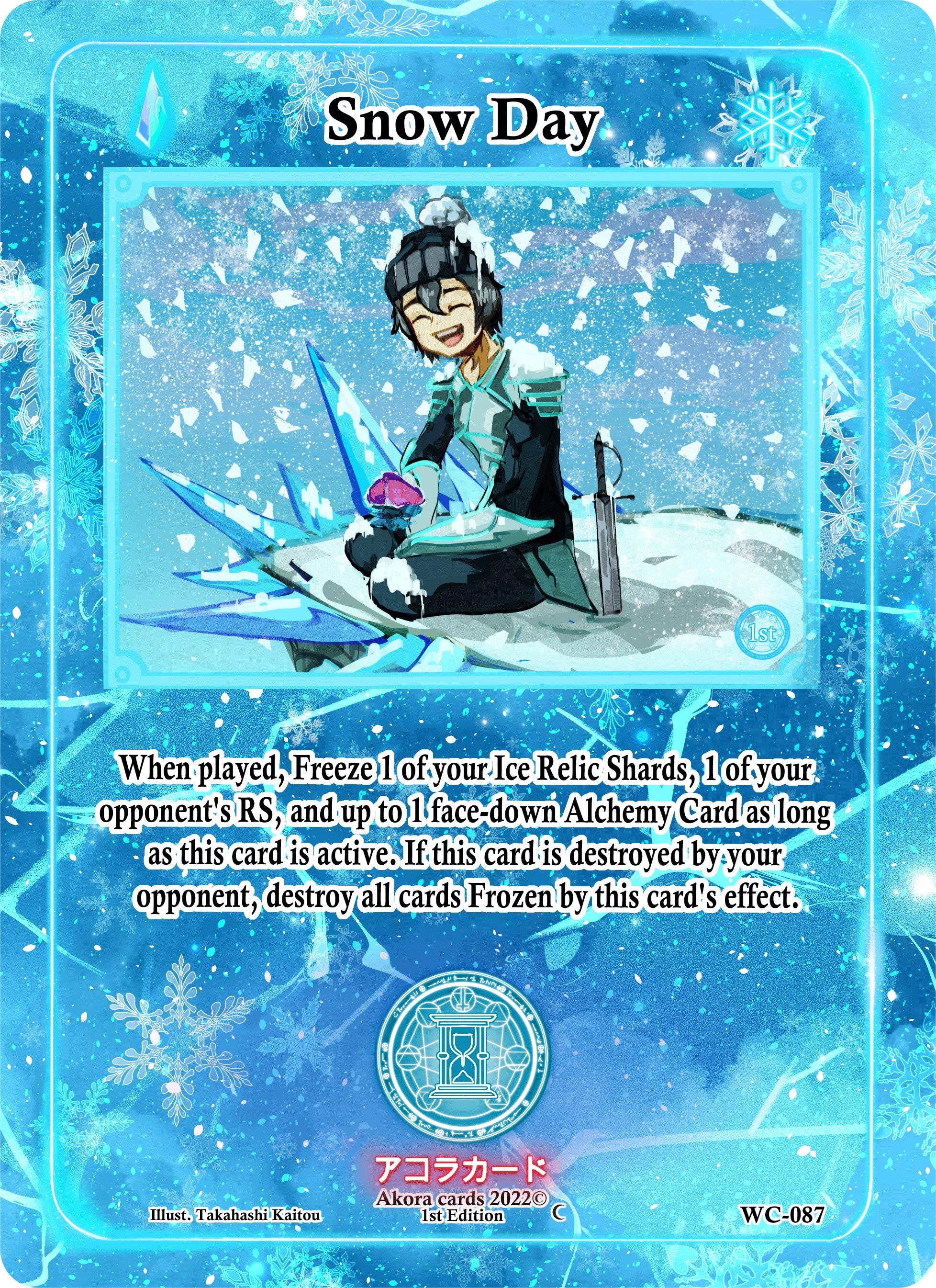 Image for Snow Day (Warped Crusaders [1st Edition]) (WC-087) - Akora TCG
