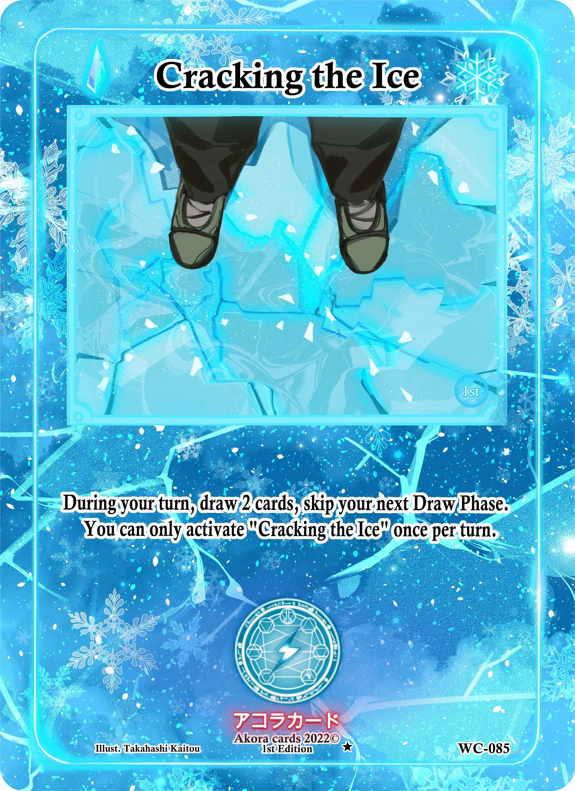 Image for Cracking the Ice (Warped Crusaders [1st Edition]) (WC-085) - Akora TCG