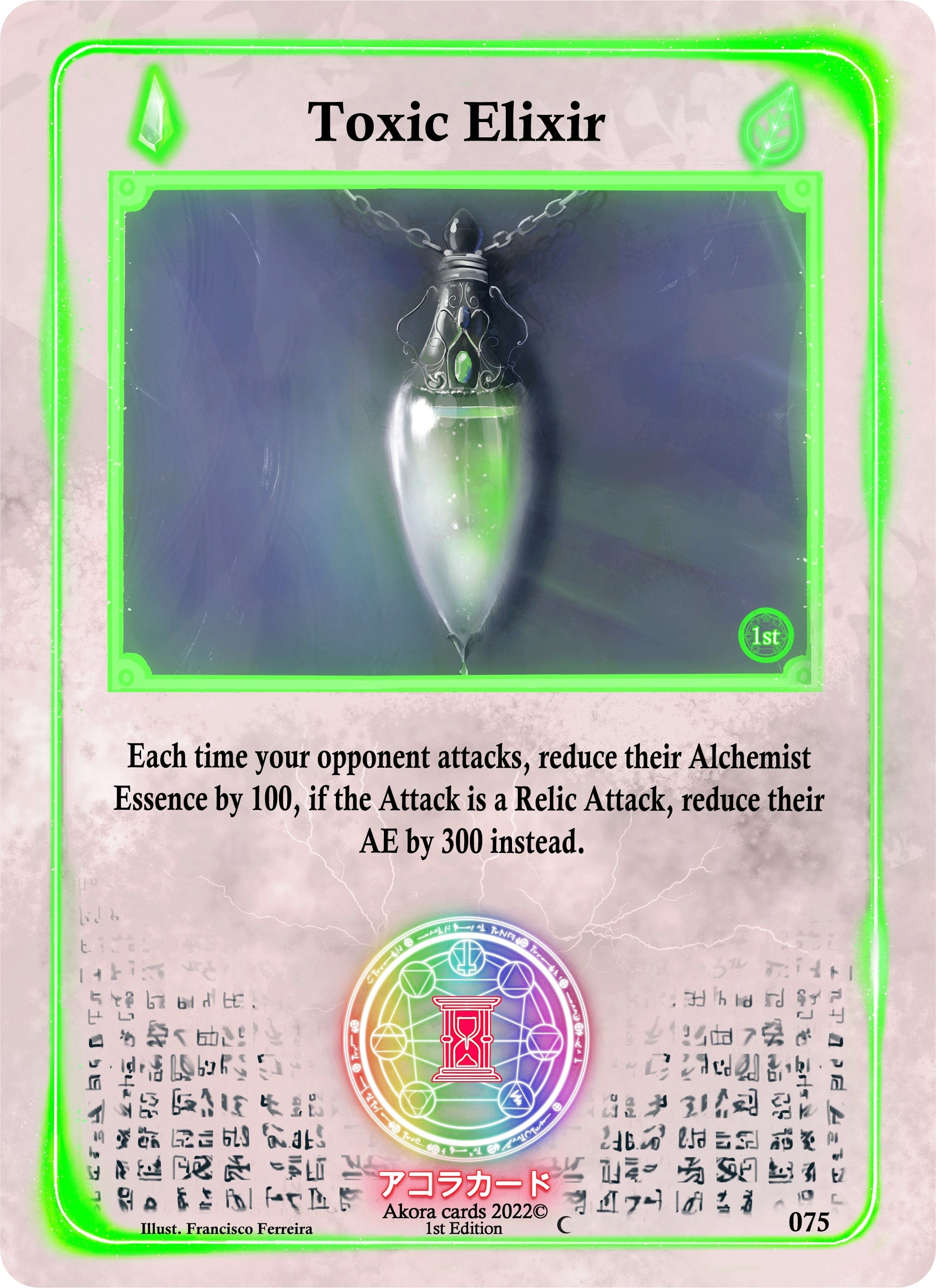 Image for Toxic Elixir (Spellbound Wings [1st Edition]) (075) - Akora TCG
