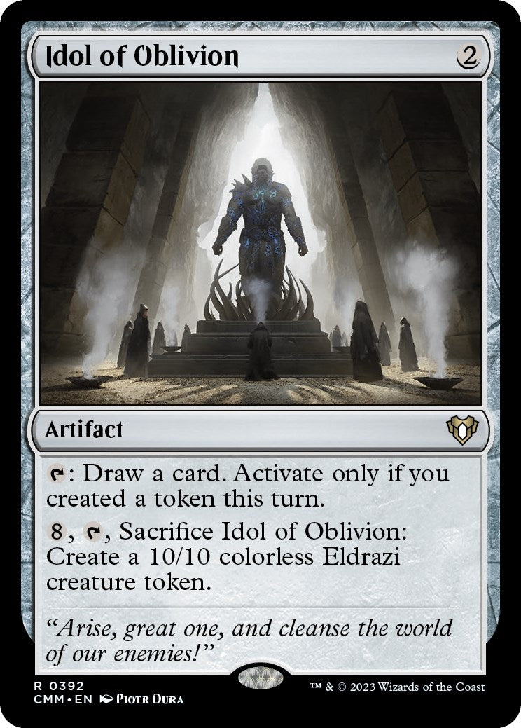 Image for Idol of Oblivion (Commander Masters) (392) - Magic: The Gathering