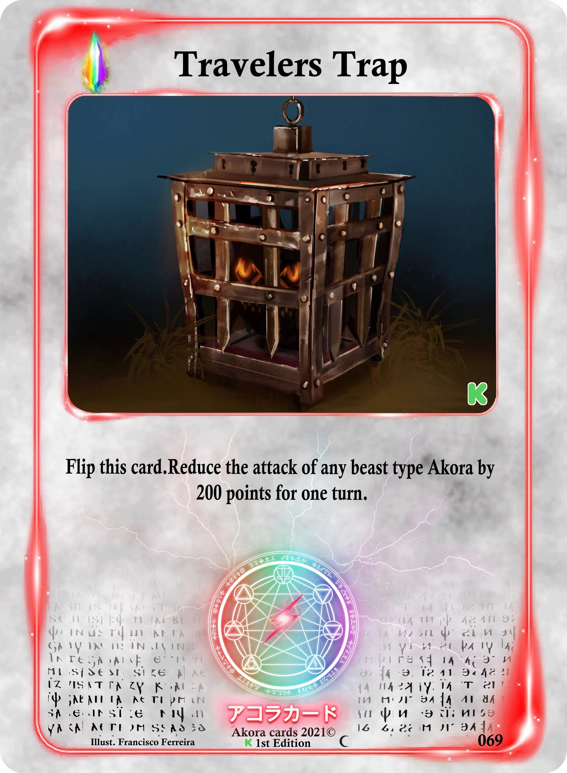 Image for Traveler's Trap (Spellbound Wings [Kickstarter Edition]) (069) - Akora TCG