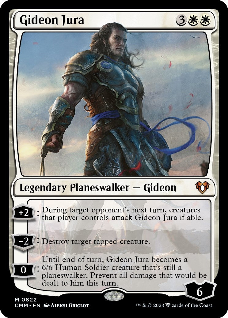 Image for Gideon Jura (Commander Masters) (822) - Magic: The Gathering