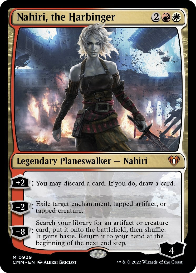 Image for Nahiri, the Harbinger (Commander Masters) (929) - Magic: The Gathering