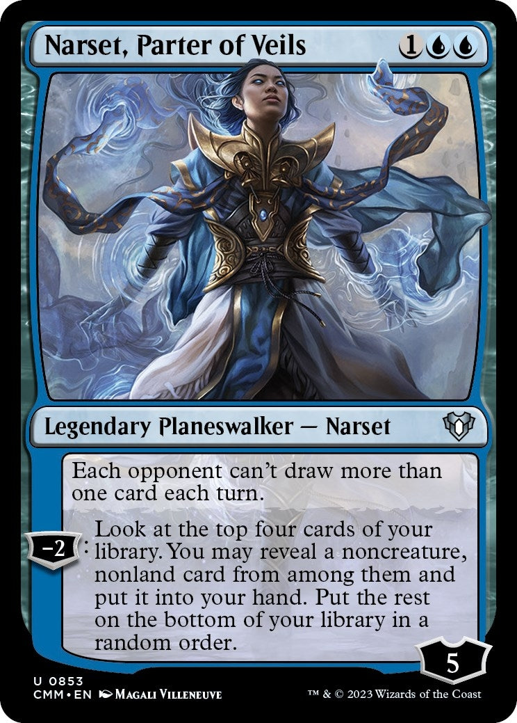 Image for Narset, Parter of Veils (Commander Masters) (853) - Magic: The Gathering