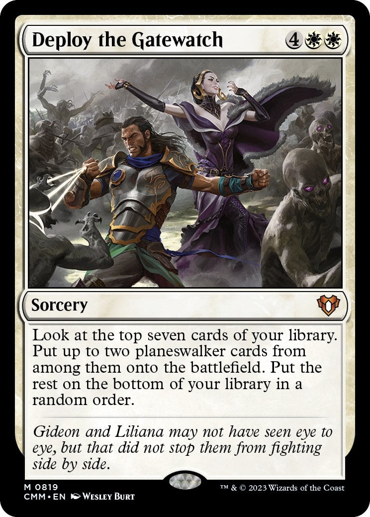 Image for Deploy the Gatewatch (Commander Masters) (819) - Magic: The Gathering
