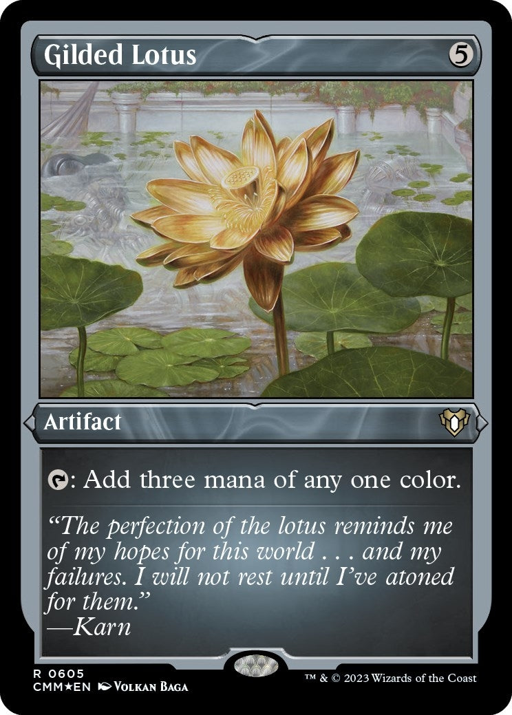 Image for Gilded Lotus (Foil Etched) (Commander Masters) (605) - Magic: The Gathering