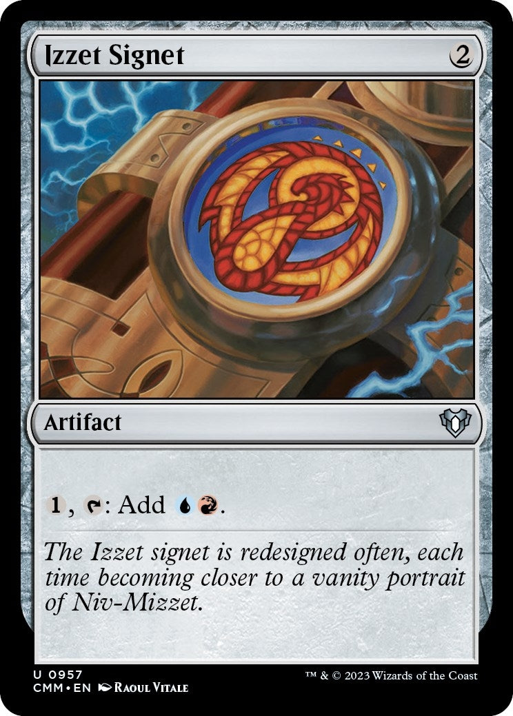 Image for Izzet Signet (Commander Masters) (957) - Magic: The Gathering