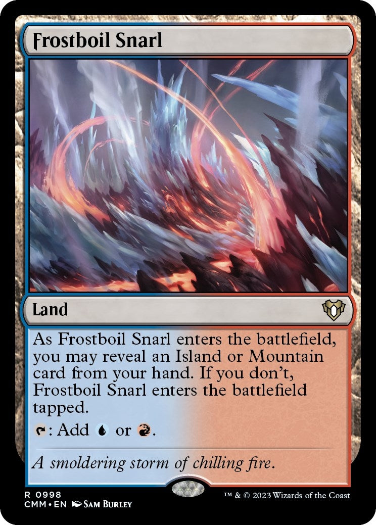 Image for Frostboil Snarl (Commander Masters) (998) - Magic: The Gathering
