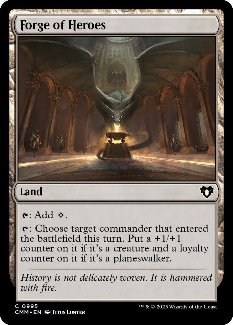 Image for Forge of Heroes (Commander Masters) (995) - Magic: The Gathering
