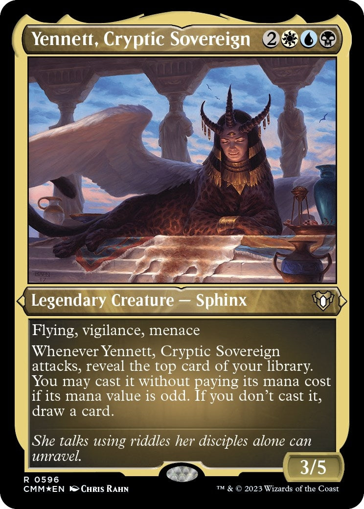 Image for Yennett, Cryptic Sovereign (Foil Etched) (Commander Masters) (596) - Magic: The Gathering